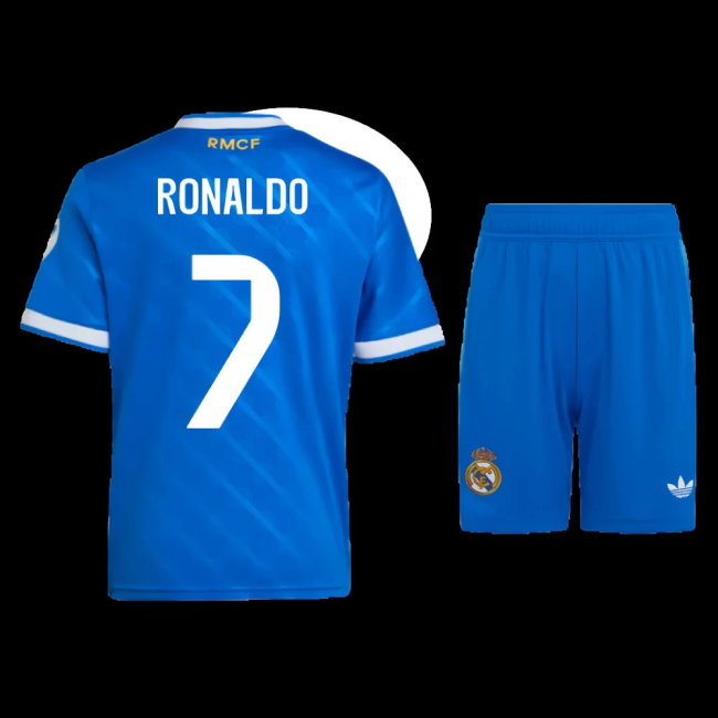 2025-2026 Real Madrid Third Mini Kit (Ronaldo 7)