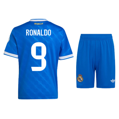 2025-2026 Real Madrid Third Mini Kit (Ronaldo 9)