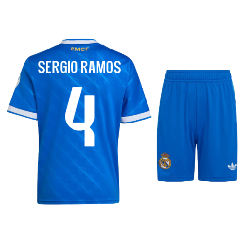 2025-2026 Real Madrid Third Mini Kit (Sergio Ramos 4)