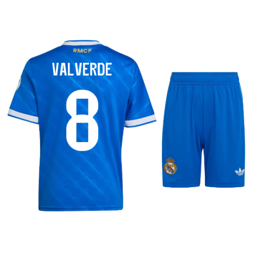 2025-2026 Real Madrid Third Mini Kit (Valverde 8)