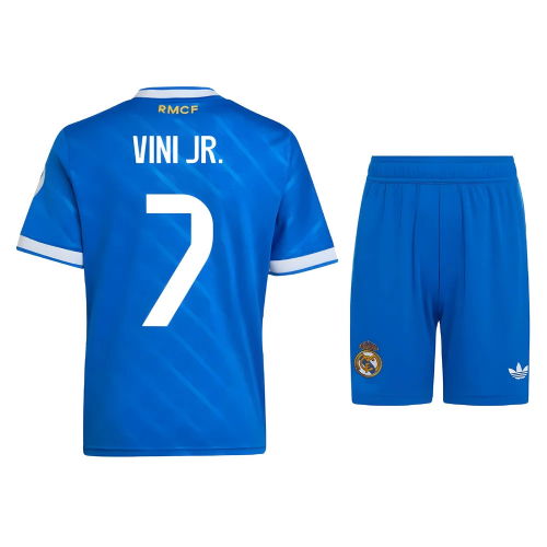 2025-2026 Real Madrid Third Mini Kit (Vini Jr. 7)