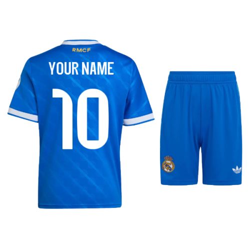 2025-2026 Real Madrid Third Mini Kit (Your Name)  2025-2026 Real Madrid Third Mini Kit (Your Name)