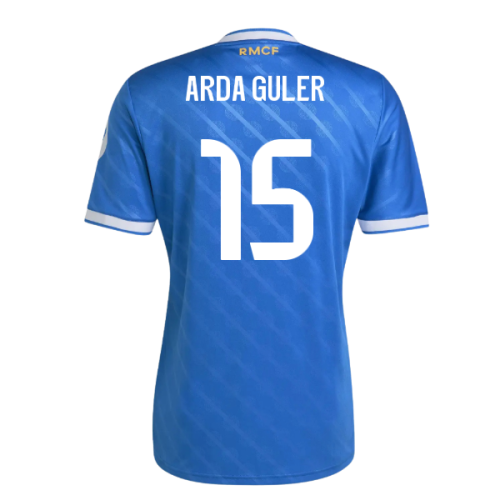 2025-2026 Real Madrid Third Shirt (Arda Guler 15)