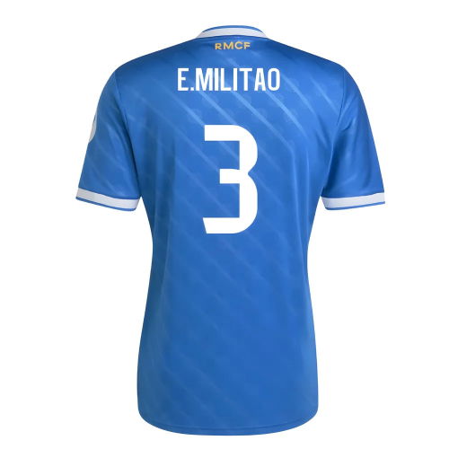 2025-2026 Real Madrid Third Shirt (E.Militao 3)