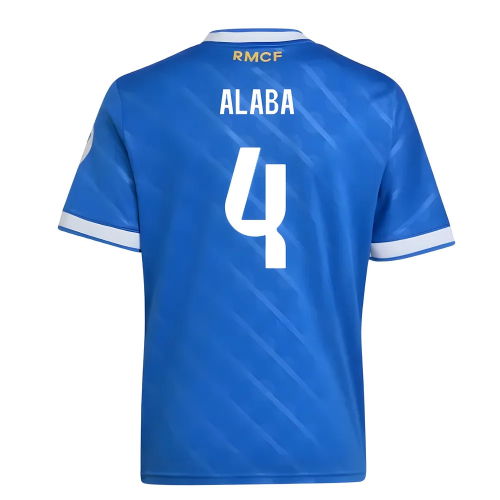 2025-2026 Real Madrid Third Shirt (Kids) (Alaba 4)