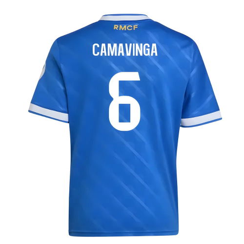 2025-2026 Real Madrid Third Shirt (Kids) (Camavinga 6)