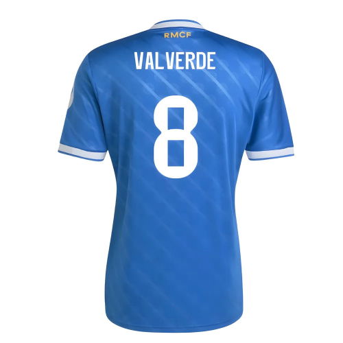 2025-2026 Real Madrid Third Shirt (Valverde 8)