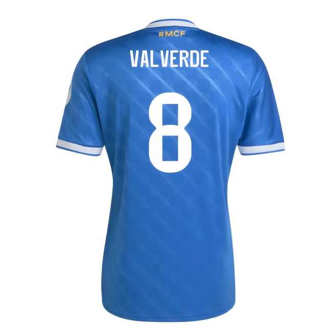2025-2026 Real Madrid Third Shirt (Valverde 8)