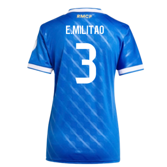 2025-2026 Real Madrid Third Shirt (Womens) (E.Militao 3)