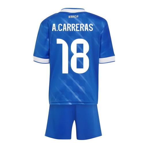 2025-2026 Real Madrid Third Youth Kit (A.Carreras 18)