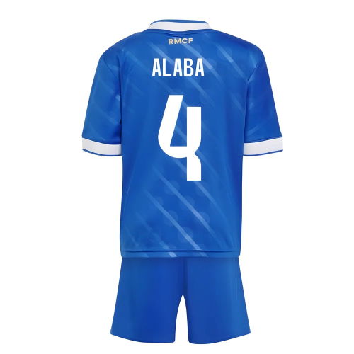 2025-2026 Real Madrid Third Youth Kit (Alaba 4)
