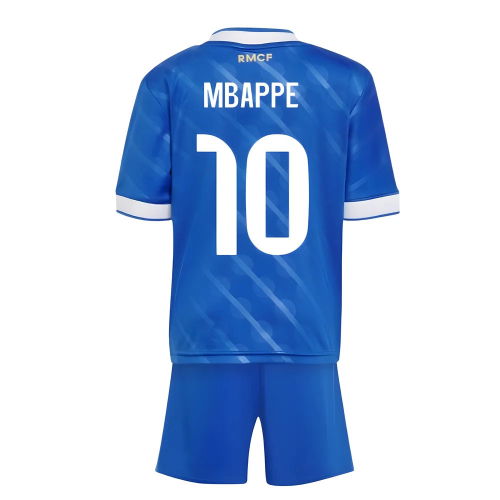 2025-2026 Real Madrid Third Youth Kit (Mbappe 10)
