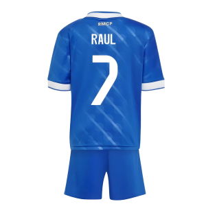 2025-2026 Real Madrid Third Youth Kit (Raul 7)