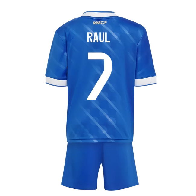 2025-2026 Real Madrid Third Youth Kit (Raul 7)