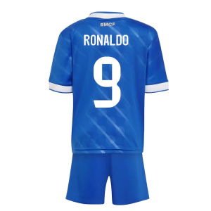 2025-2026 Real Madrid Third Youth Kit (Ronaldo 9)