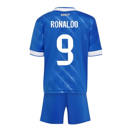 2025-2026 Real Madrid Third Youth Kit (Ronaldo 9)