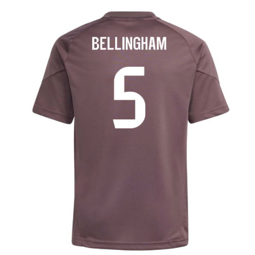 2025-2026 Real Madrid Training Jersey (Shadow Fig) - Kids (Bellingham 5) 2025-2026 Real Madrid Training Jersey (Shadow Fig) - Kids (Bellingham 5)