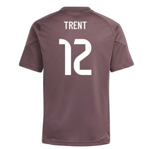 2025-2026 Real Madrid Training Jersey (Shadow Fig) - Kids (Trent 12)