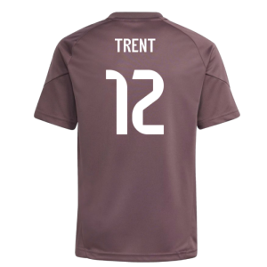 2025-2026 Real Madrid Training Jersey (Shadow Fig) - Kids (Trent 12)