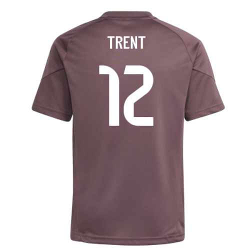 2025-2026 Real Madrid Training Jersey (Shadow Fig) - Kids (Trent 12)