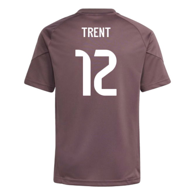 2025-2026 Real Madrid Training Jersey (Shadow Fig) - Kids (Trent 12)
