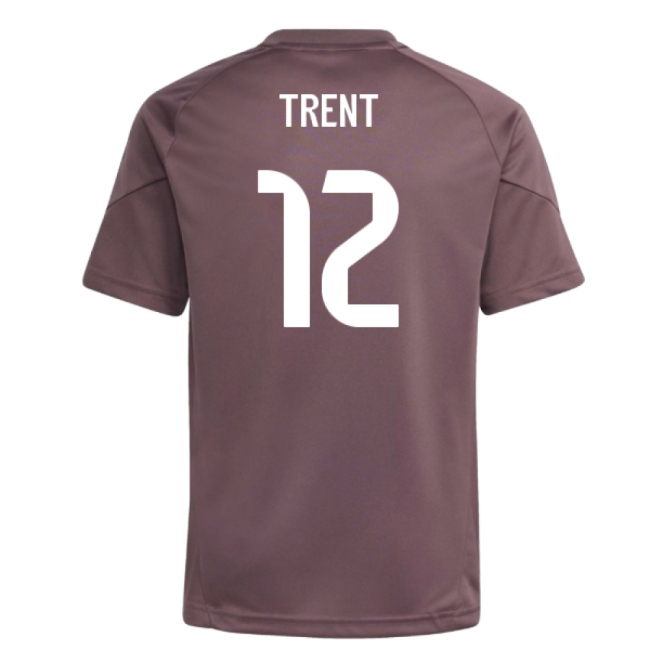 2025-2026 Real Madrid Training Jersey (Shadow Fig) - Kids (Trent 12)