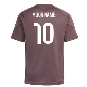 2025-2026 Real Madrid Training Jersey (Shadow Fig) - Kids