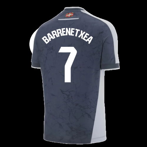 2025-2026 Real Sociedad Away Shirt (Barrenetxea 7)
