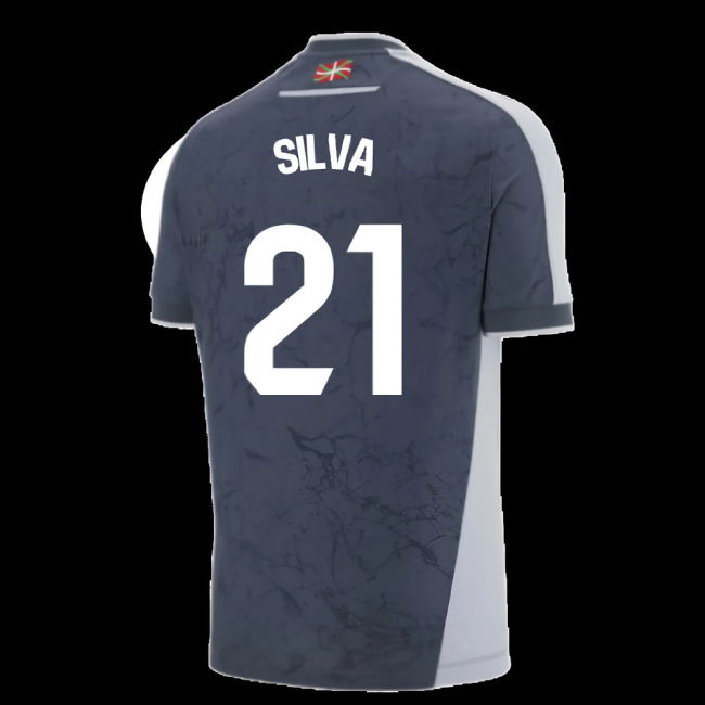 2025-2026 Real Sociedad Away Shirt (Silva 21)
