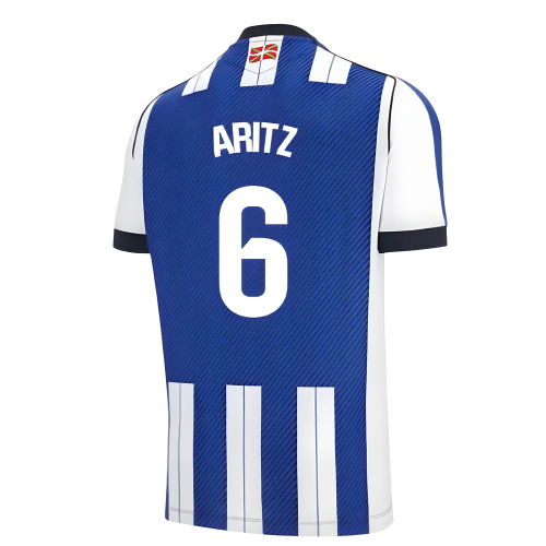 2025-2026 Real Sociedad Home Shirt (Aritz 6)