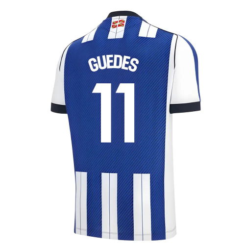 2025-2026 Real Sociedad Home Shirt (Guedes 11)