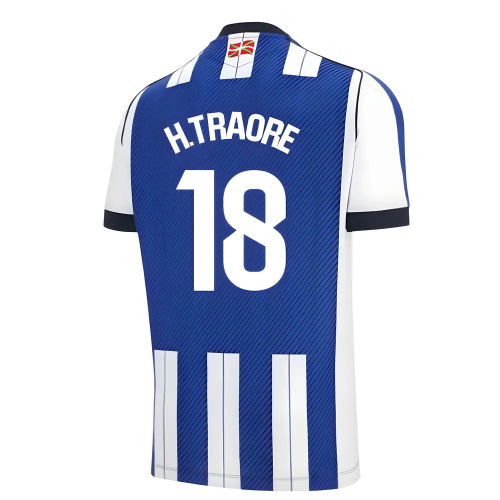 2025-2026 Real Sociedad Home Shirt (H.Traore 18)