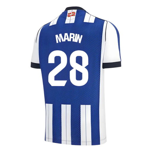 2025-2026 Real Sociedad Home Shirt (Marin 28)