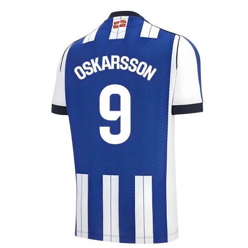 2025-2026 Real Sociedad Home Shirt (Oskarsson 9)