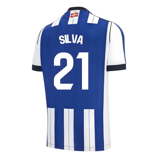 2025-2026 Real Sociedad Home Shirt (Silva 21)