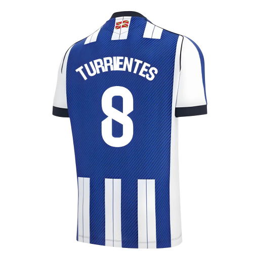 2025-2026 Real Sociedad Home Shirt (Turrientes 8)