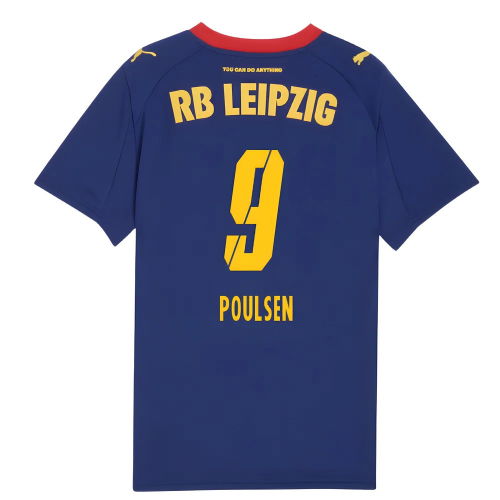 2025-2026 Red Bull Leipzig Away Shirt (Kids) (Poulsen 9)
