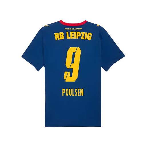2025-2026 Red Bull Leipzig Away Shirt (Poulsen 9)