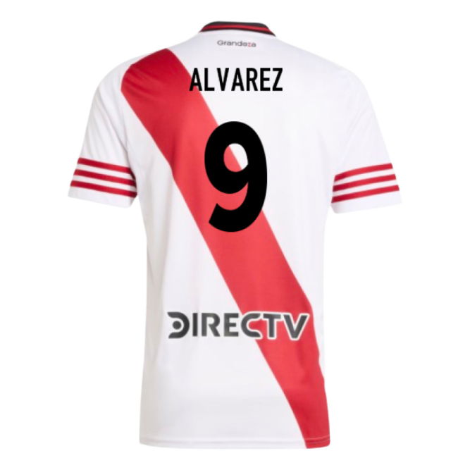 2025-2026 River Plate Home Shirt (Alvarez 9)