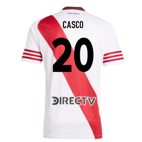 2025-2026 River Plate Home Shirt (Casco 20)