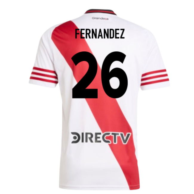 2025-2026 River Plate Home Shirt (Fernandez 26)