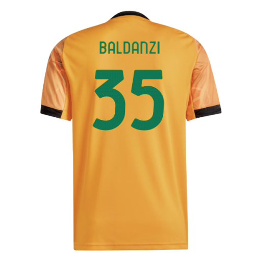 2025-2026 Roma Away Shirt (Baldanzi 35)  2025-2026 Roma Away Shirt (Baldanzi 35)