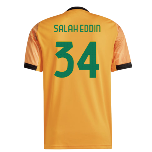 2025-2026 Roma Away Shirt (Salah Eddin 34)  2025-2026 Roma Away Shirt (Salah Eddin 34)