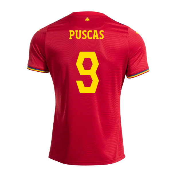 2025-2026 Romania Away Shirt (Puscas 9)