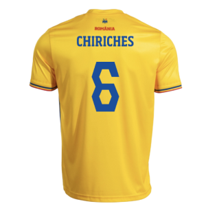 2025-2026 Romania Home Replica Shirt (Chiriches 6)
