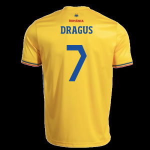 2025-2026 Romania Home Replica Shirt (Dragus 7)
