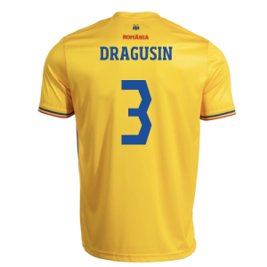 2025-2026 Romania Home Replica Shirt (Dragusin 3)