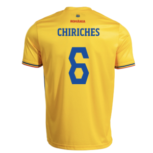 2025-2026 Romania Home Replica Shirt (Kids) (Chiriches 6)