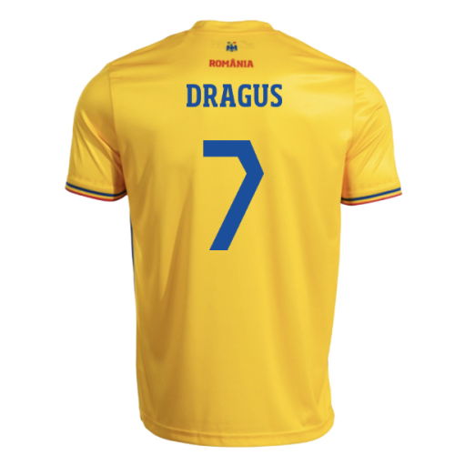2025-2026 Romania Home Replica Shirt (Kids) (Dragus 7)