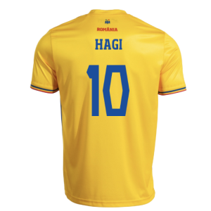 2025-2026 Romania Home Replica Shirt (Kids) (Hagi 10)